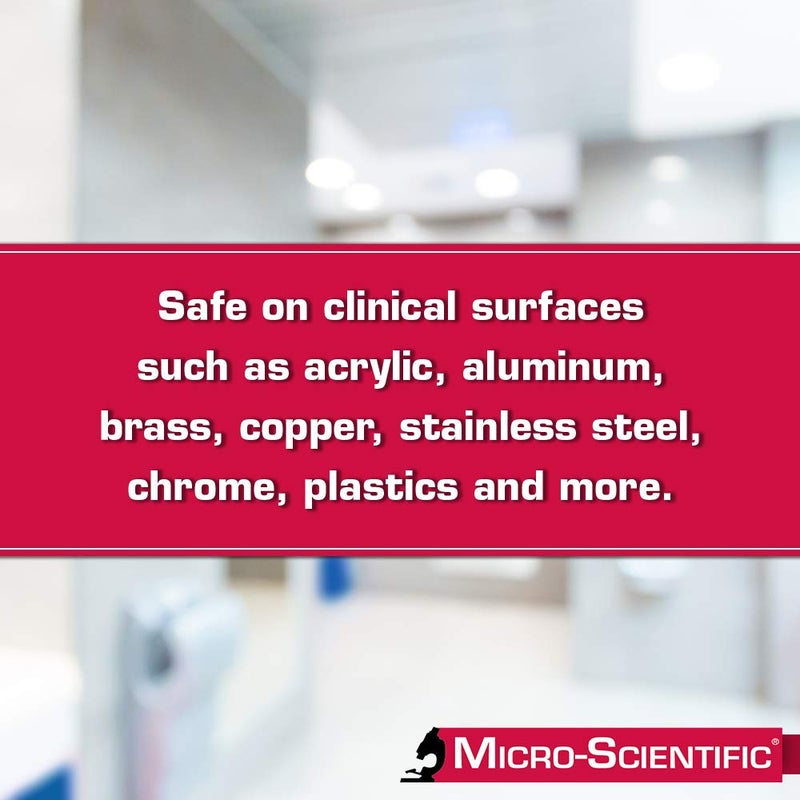 Micro-Scientific - M60034 Wipes Disinfectant Cleaner 160 Wipes Professional Disposables Surface Disinfectant Cleaning Wipes Opti Cide Max - Image 5